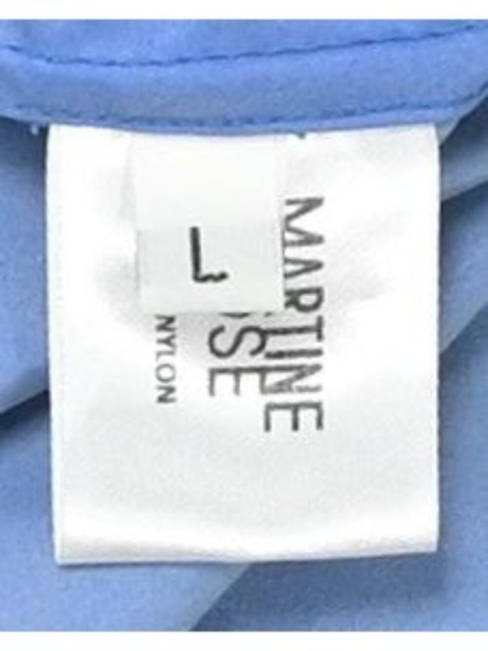 Martine Rose Wind Cheater With Embroidery in Blue - Picture 3 of 5